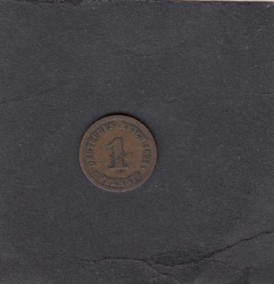 Beschrijving: 1 Pfennig 